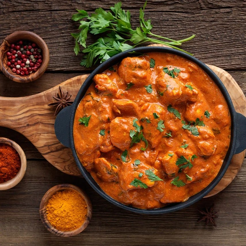 Shrimp Tikka Masala (Serve with Rice).