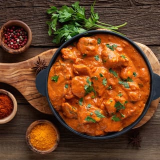 Shrimp Tikka Masala (Serve with Rice & Naan)