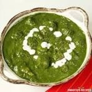 Palak (Spinach) Chicken (Serve with Rice & Naan)