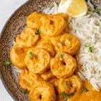 Shrimp Butter Masala (Serve with Rice).