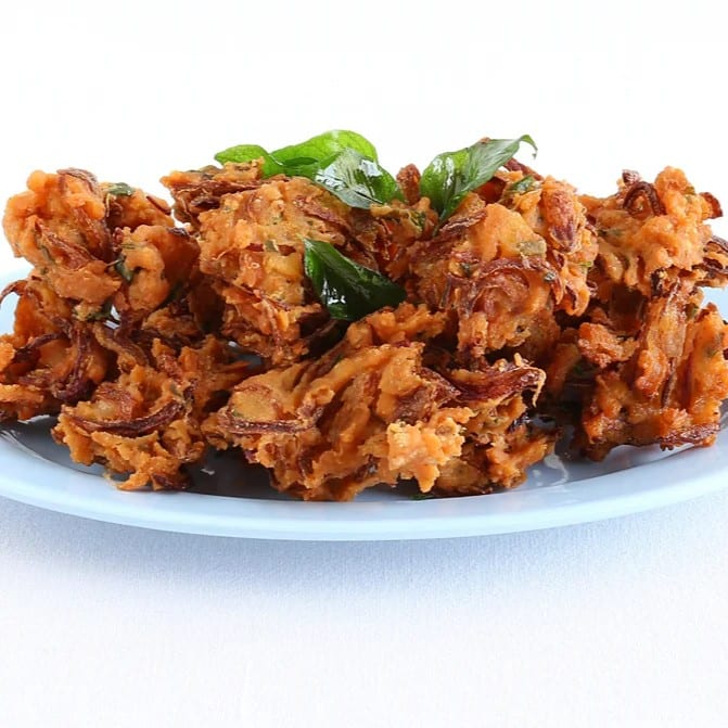 Onion Pakoda.
