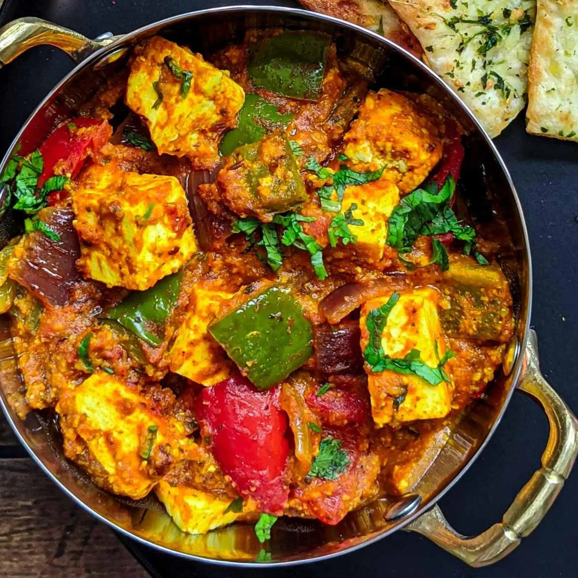 Kadai Paneer (Serve with Rice).